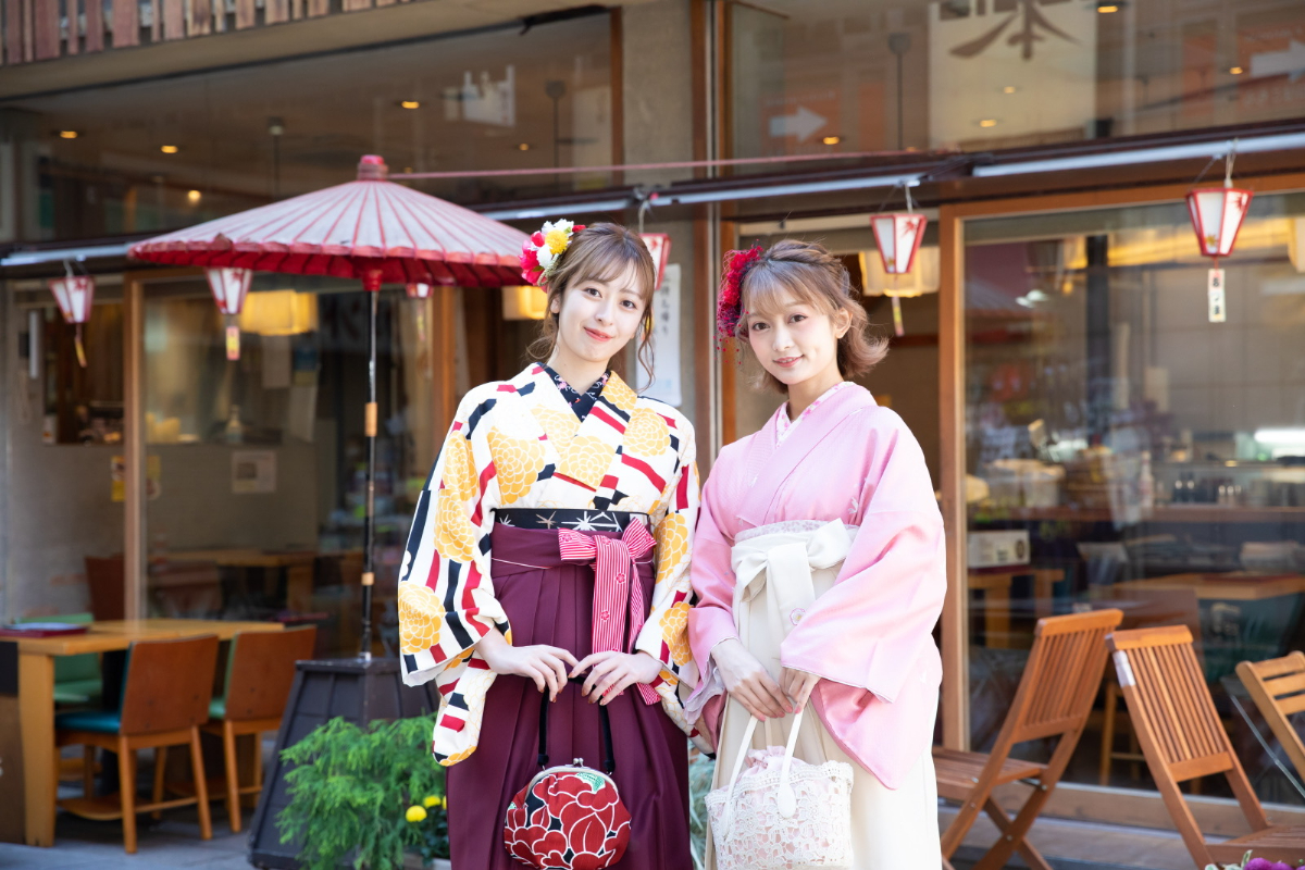 Graduation Hakama Rental Plan | Kamakura Kimono Rental Waraku